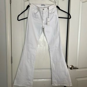NWT White Flare Jeans